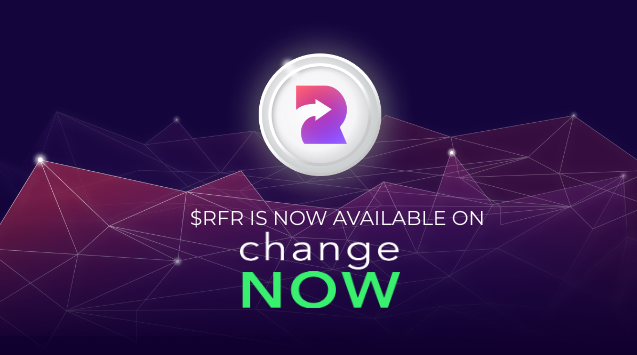 Refereum is now available on ChangeNOW